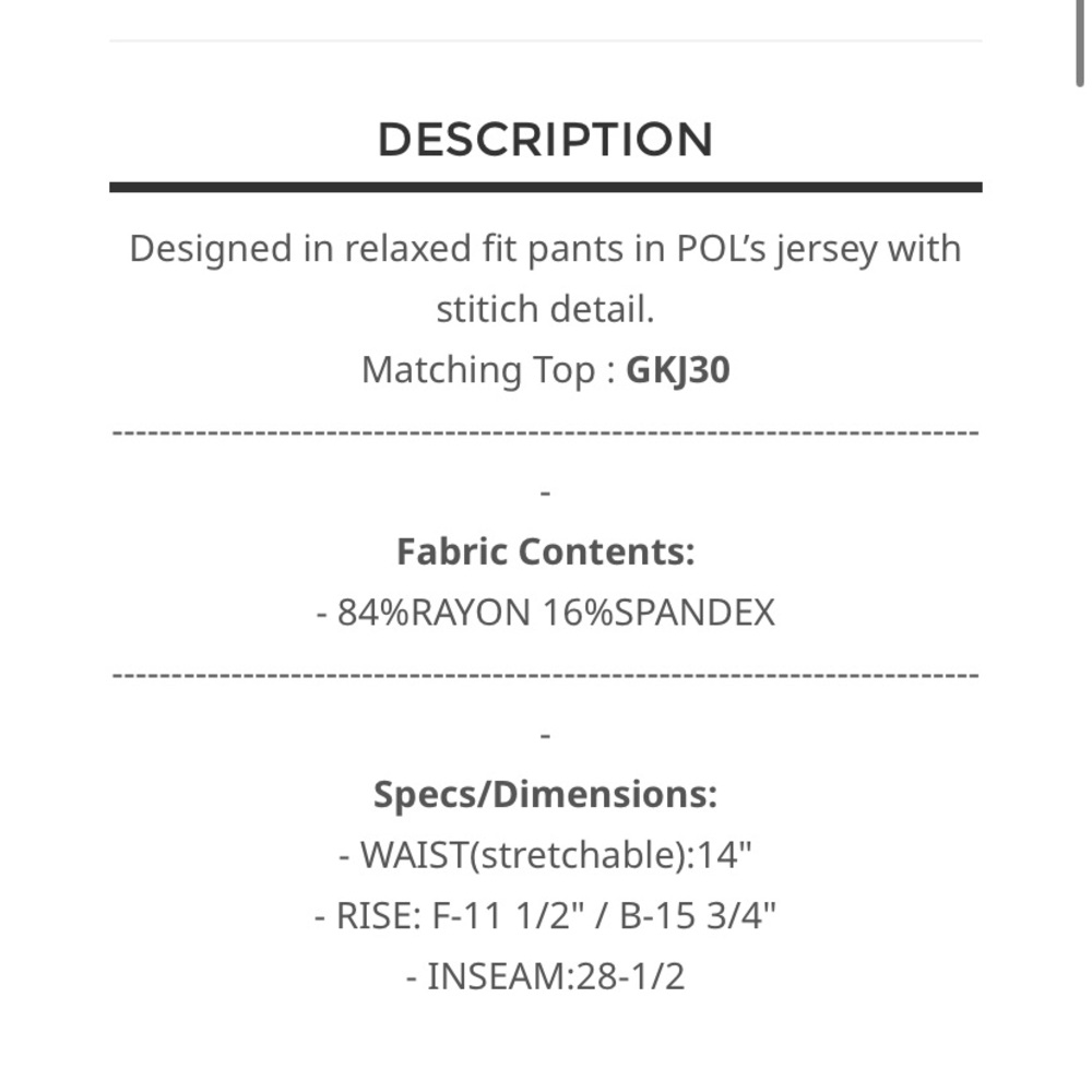 113 ❤️ POL Roomy fit wavy patch jacket and pant set - Picture 9 of 10